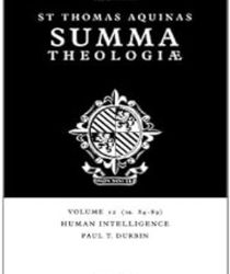  SUMMA THEOLOGIAE: VOLUME 12, HUMAN INTELLIGENCE: 1A. 84-89